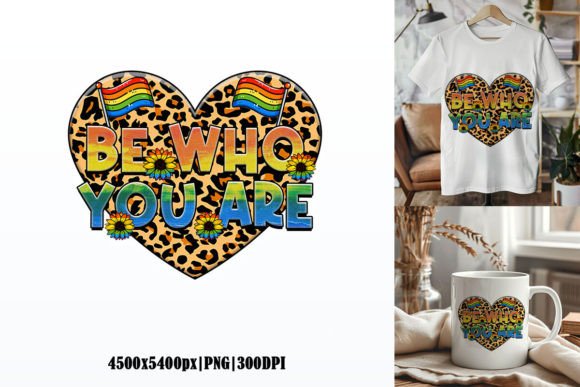 Be Who You Are: A Bold Graphic for Pride Projects