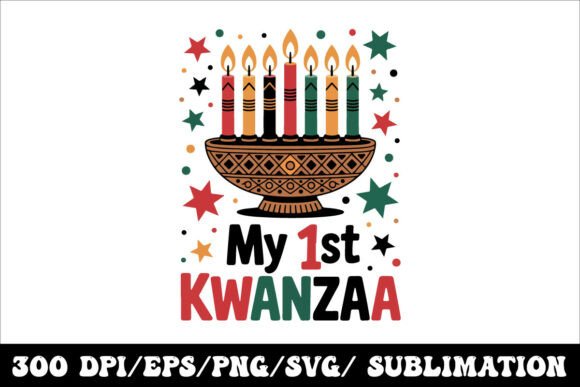 Celebrate a First Kwanzaa with Vibrant Graphic Art
