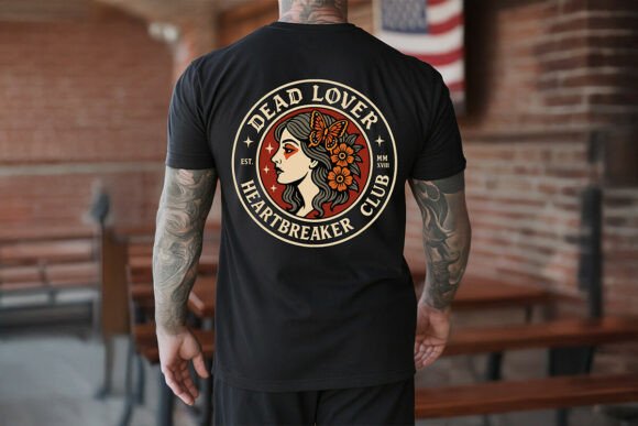 Dead Lover Graphic Streetwear T-Shirt: Edgy Urban Style