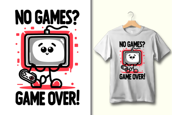 No Games, Game Over! PNG Graphic Art: A Designer's Guide