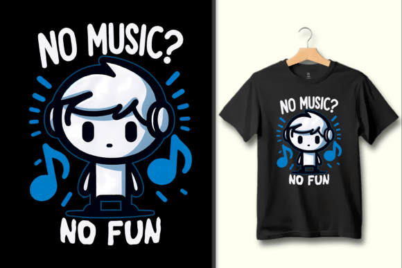 No Music, No Fun: A Graphic for Bold Statements
