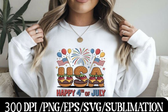 Retro Happy 4th of July Star Graphic: A Bold Vintage-Meets-Modern Design