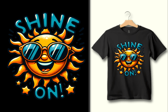 Shine On Sun PNG: Your Go-To Graphic for Vibrant Summer Design