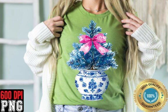 Styling Your Season: The Preppy Christmas Tree PNG