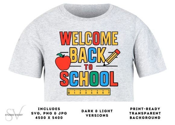 Welcome Back to School Graphic: Your Go-To Design Asset